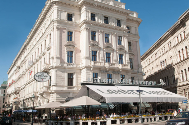Café Landtmann Vienne, café historique accessible PMR Ringstrasse