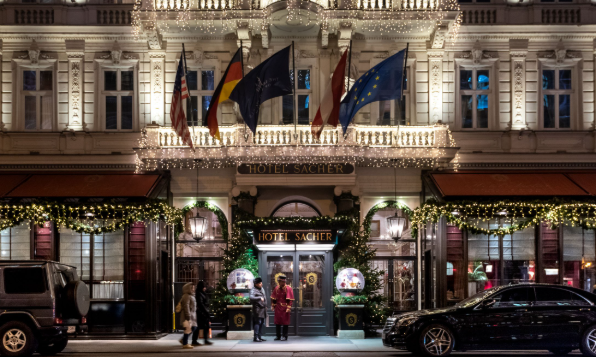 Hôtel Sacher Vienne, palace accessible PMR derrière l'Opéra