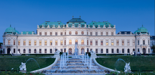 Belvédère Vienne, palais baroque accessible PMR avec le Baiser de Klimt
